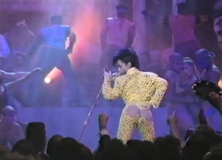 Prince performing at the 1991 MTV Video Music AwardsYouTube screenshot